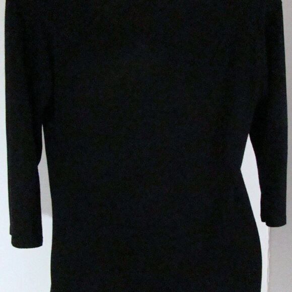 23 Love Street "Good Vibes Only" Black Scoop Neck Tee Size Medium - Picture 7 of 8